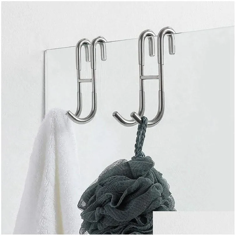 shower door hooks bathroom towel hook over for towels squeegee rails