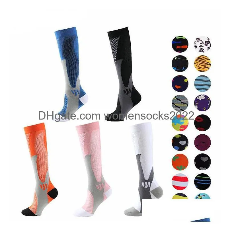 compression socks nylon medical nursing stockings specializes outdoor cycling fastdrying breathable adult sports socks