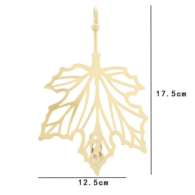 hooks rails nordic style gold/green leaf shape wrought iron hook wall hanger hanging storage rack for towel clothes home