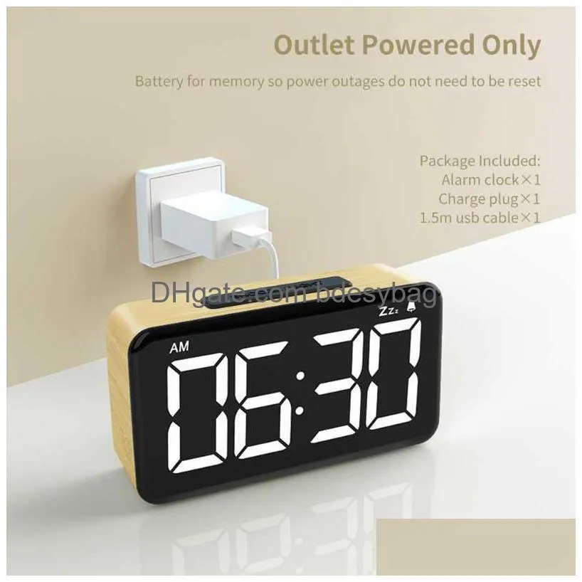 desk table clocks led simple clock