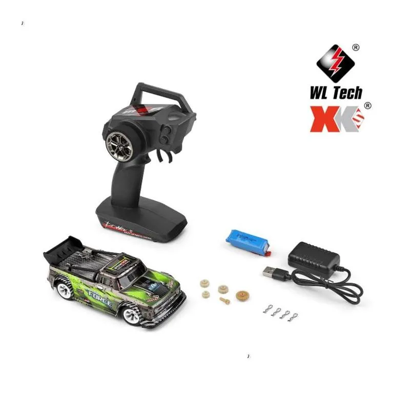 wltoys rc car 284131 gift flange 124018 124019 brush motor 124016 v2 124017 v2 with brushless motor 2.4g 4wd high speed offroad drift remote control toy foam