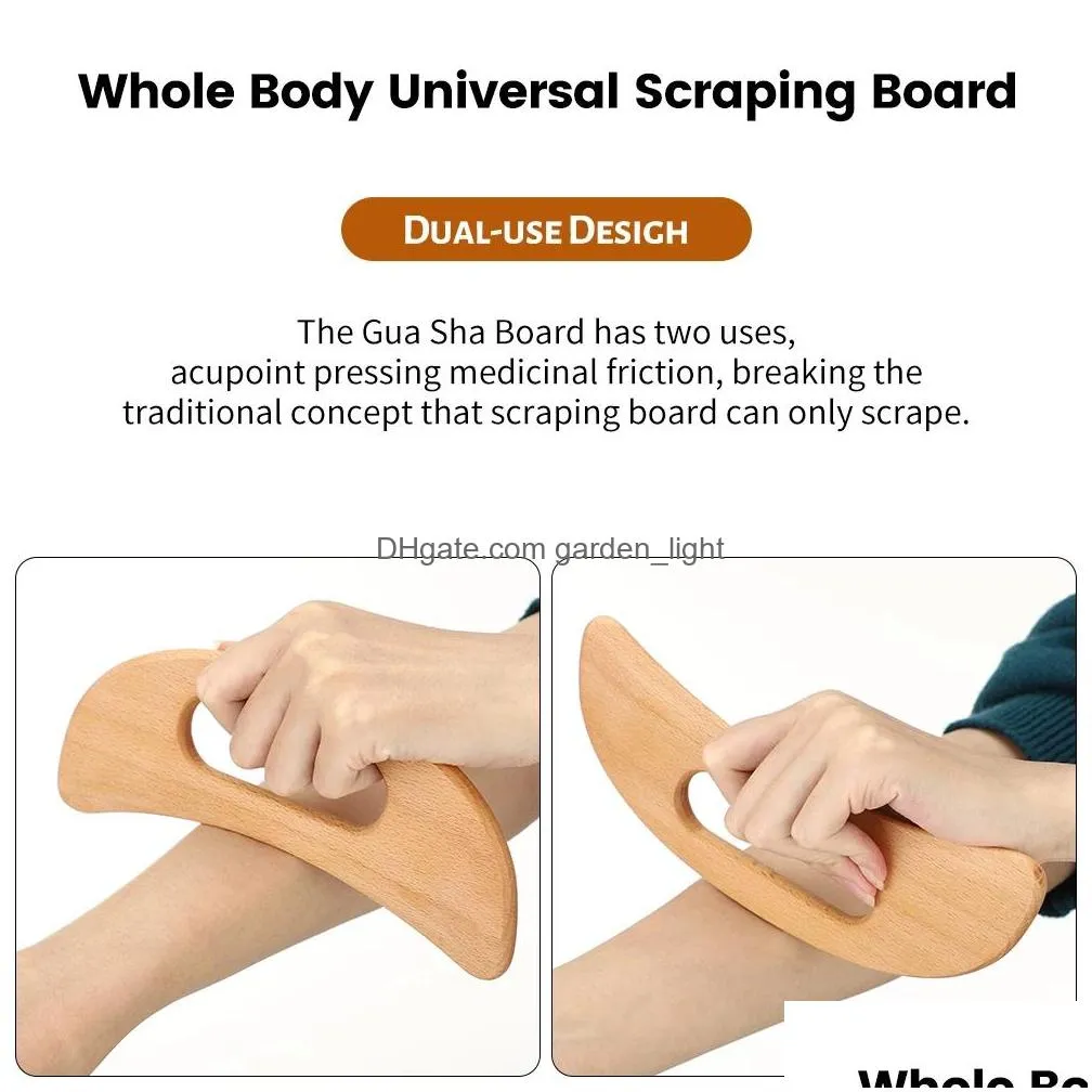 hand tools beech slimming scraper scraping back arm relax tendons and blood circulation tool inventory wholesale