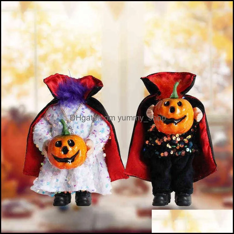 halloween decoration no head doll pumpkin dolls ornament ghost festival tricky atmosphere props home decor headless decorations