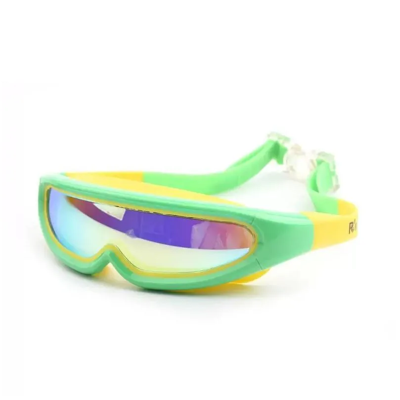 party favor children swimming goggles anti fog waterproof kids swim eyewear boy girl professional swimming glasses