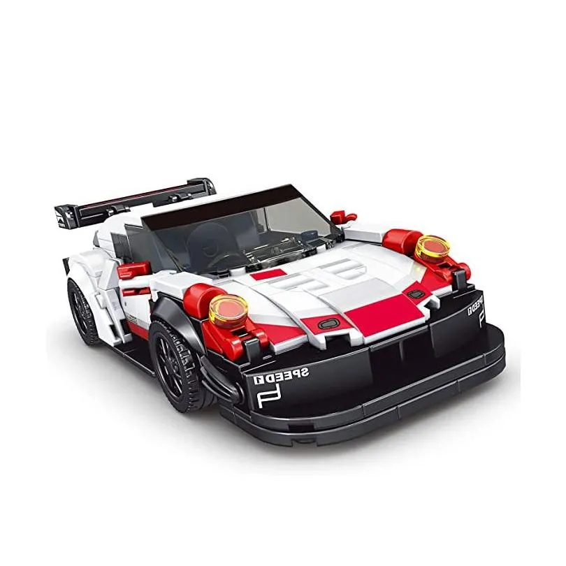 lepin blocks mould king 27010 movie game technic static version porsche 911 sports car building blocks 346pcs bricks toys for kids