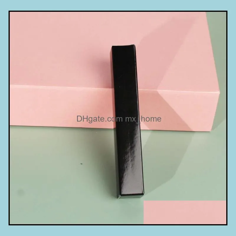 lip gloss tube paper box glaze hose pink packing carton cosmetics eyeliner pencil mascara empty package case small long thin boxes customized