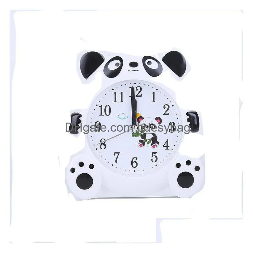 desk table clocks cute student cartoon ornaments alarm clock mini wall for kids rooms