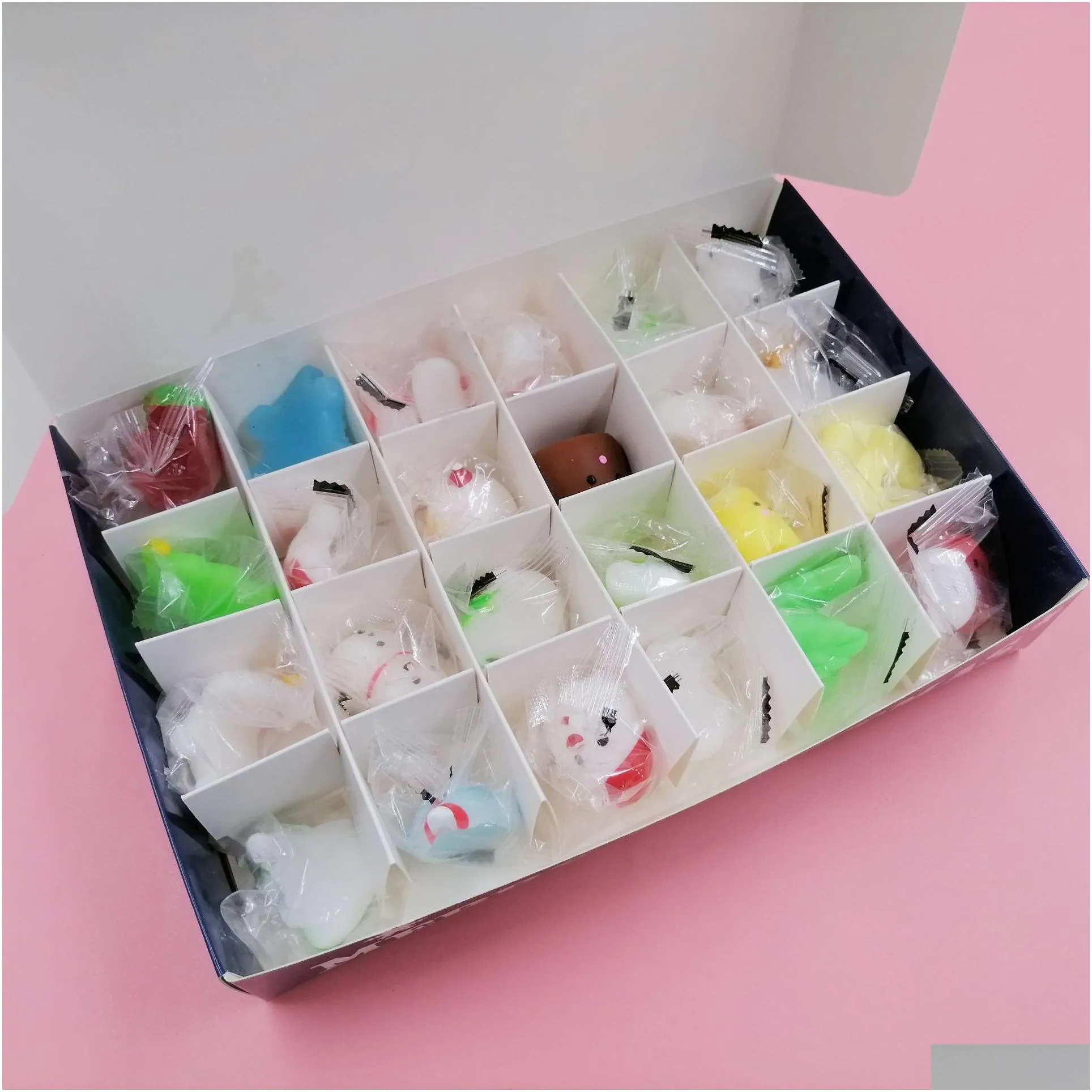 christmas countdown calendar pinch music blind box decompression vent toy cartoon cute dumpling gift box set