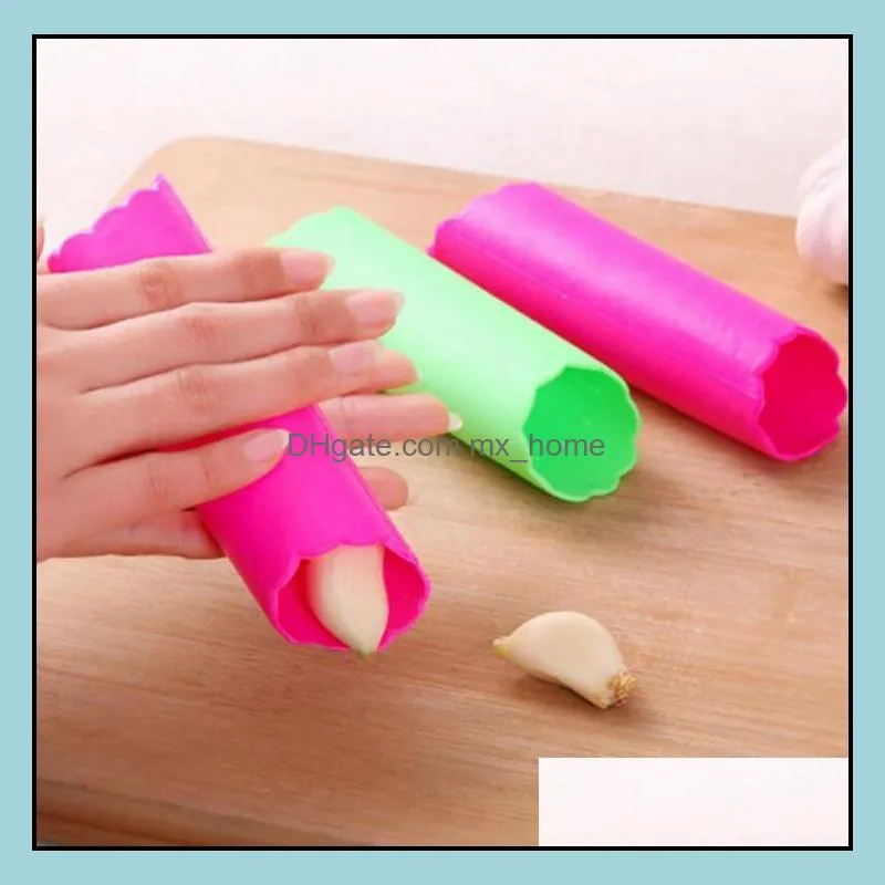 silicone garlic peeling device stripper allium sativum peeler kitchen helper accessories household indoors tools