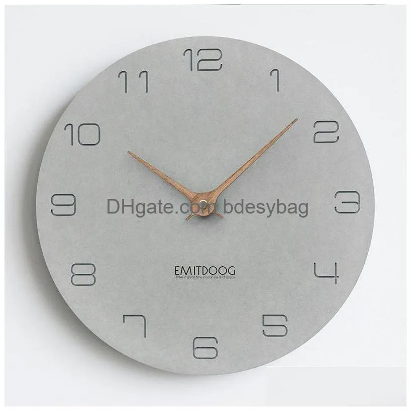 desk table clocks 2021 modern minimalist wall clock living room home fashion creative personality nordic american watch