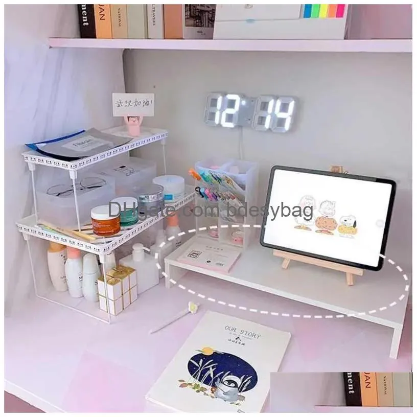 desk table clocks korean wall clock led digital alarm date temperature automatic backlight creative watches home decoration