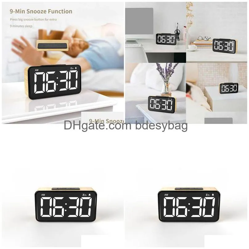 desk table clocks led simple clock