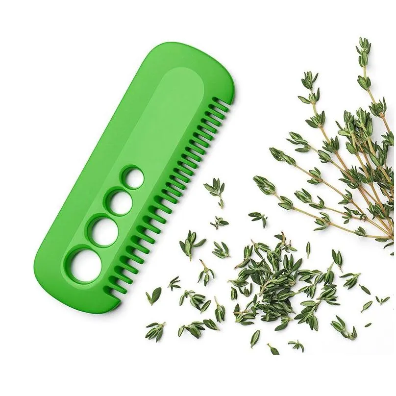 cooking utensils vegetable herb eliminator vegetable leaf comb household kitchen multifunctional gadgets cooking portable