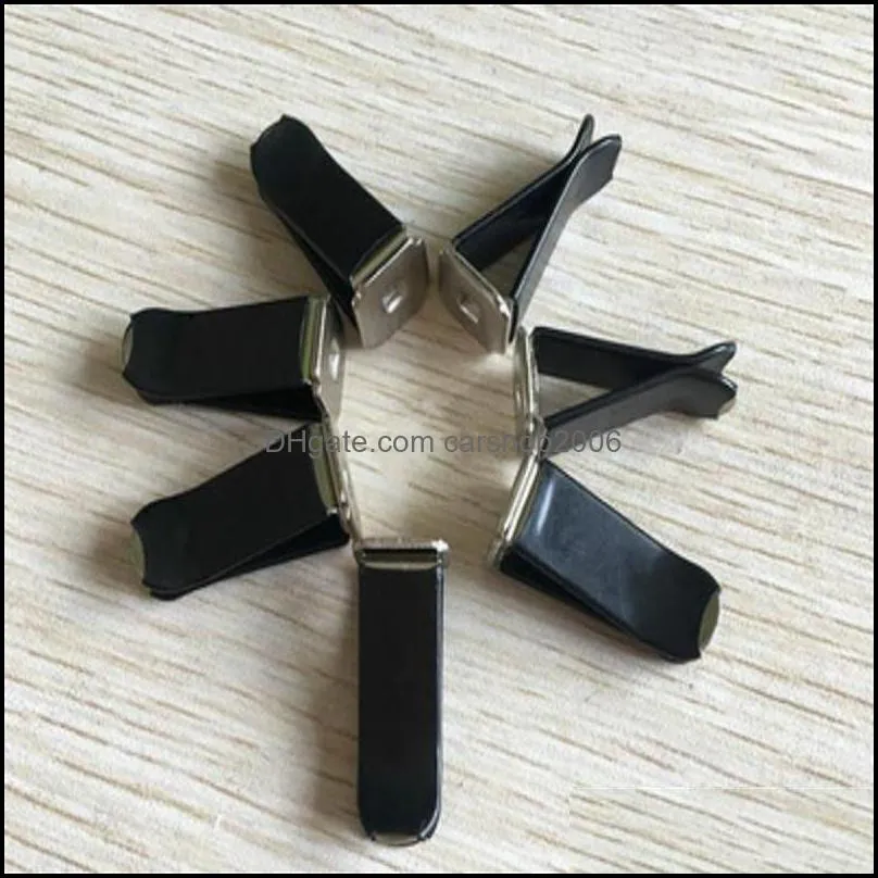 other festive party supplies 2500pcs outlet clips metal alloy white black color diy motive perfume clip decorative car vents clamps