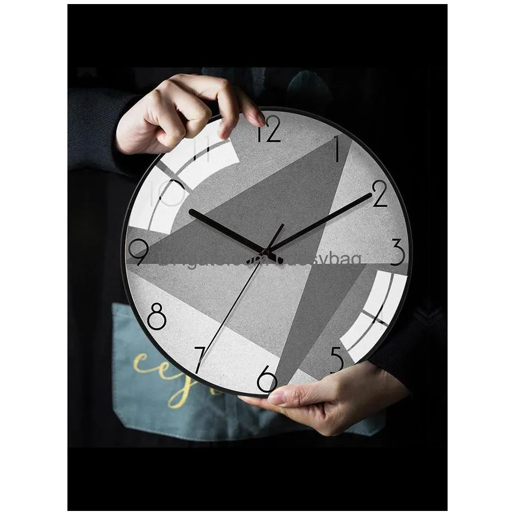 desk table clocks luxury metal smart clock mute mirror livingroom electronic digital watch masa saati home decor ek50tc