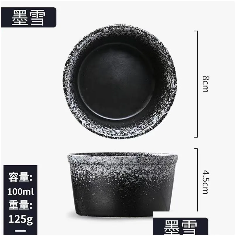 bowls baking pudding cup souffle dessert japanese ceramic tableware oven bowl steamed egg bowl