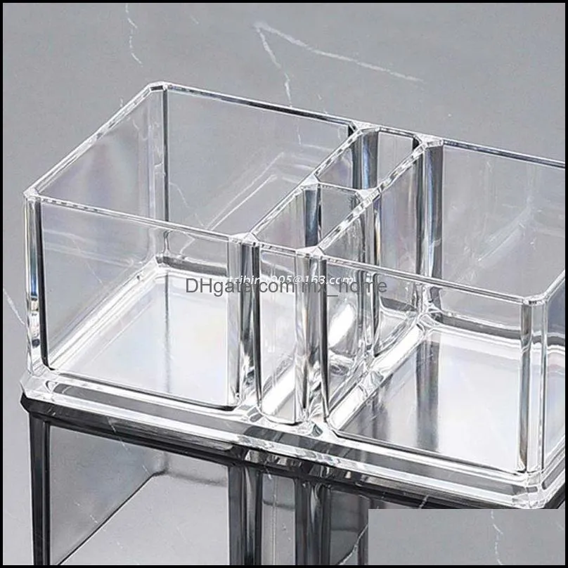 tissue boxes napkins clear acrylic cocktail napkin holder box paper serviette dispenser bar caddy straws organiser for dining table