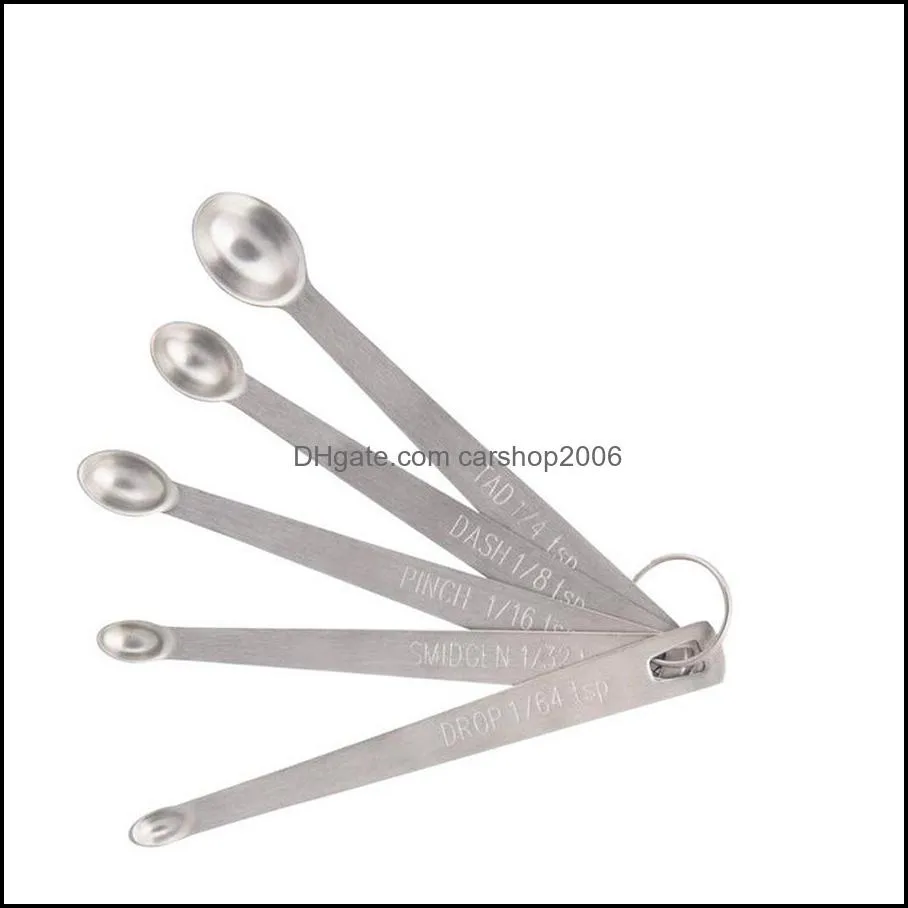 baking tools stainless steel mini measuring spoon fivepiece combination seasoning