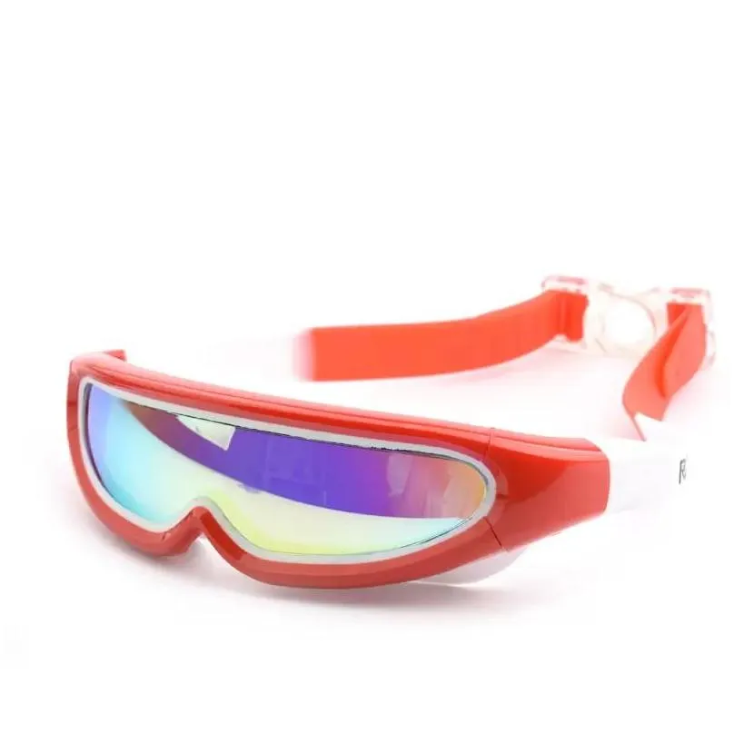 party favor children swimming goggles anti fog waterproof kids swim eyewear boy girl professional swimming glasses