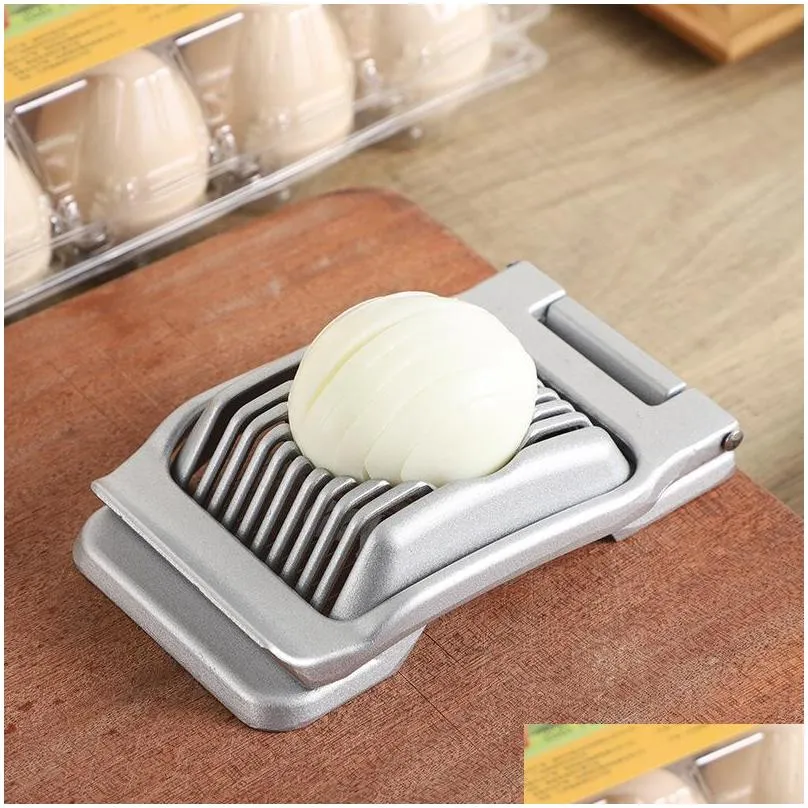 stainless steel boiled egg slicer section cutter mushroom tomato cutter mold kitchen skiving machine cutter section chopper