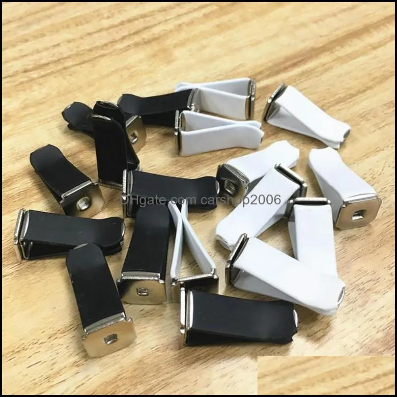 other festive party supplies 2500pcs outlet clips metal alloy white black color diy motive perfume clip decorative car vents clamps