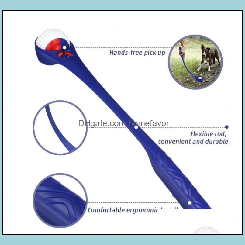 pet training tool ball thrower is suitable for mediumsized cats and dogs outdoor fun trainings pets interactive toys