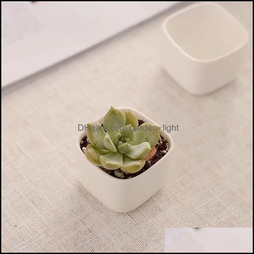 succulents fleshy flowerpot pure color ceramics pots letter love simple small pots home garden decoration by sea rrb15015