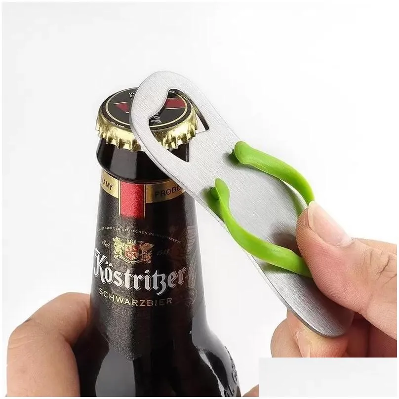 beer bottle opener 4 in 1 slipper stainless steel pocket beer bottle opener can random colors wedding favor gifts