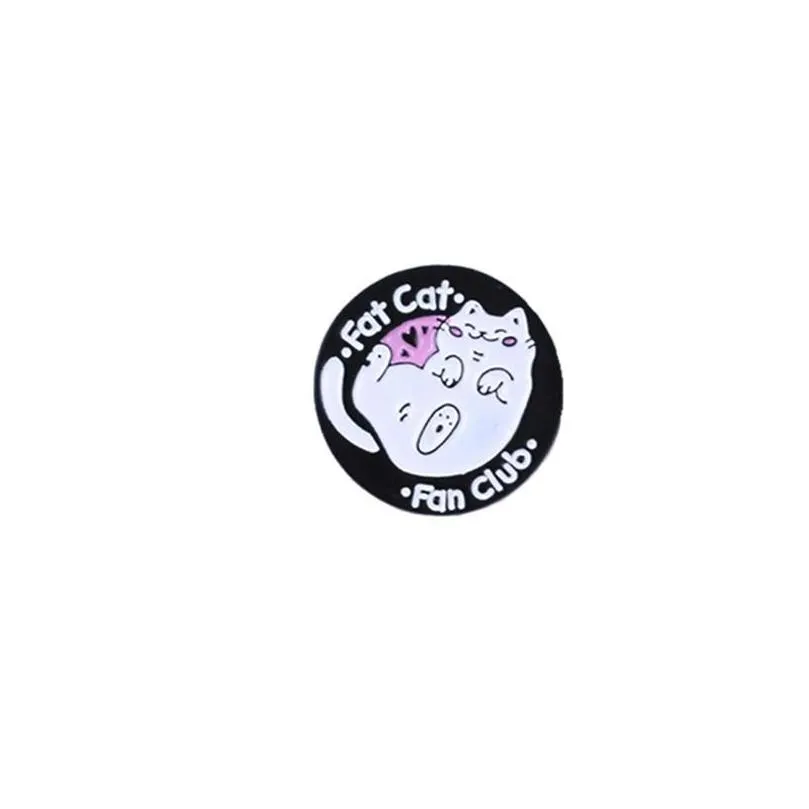 colored lapel brooches pin cartoon cute cat dog animal moon ins badge funny brooch clothing accessories wholesale 1 71ks e3