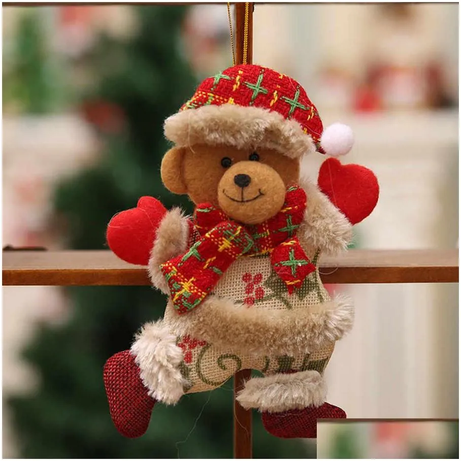 christmas christmas tree accessories puppet small hanging pendant