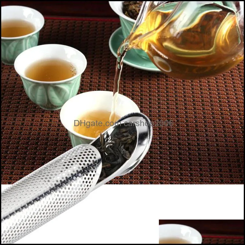 other kitchen tools stainless steel infuser creative pipe design metal strainermug fancy filter for puer tea herb accessories