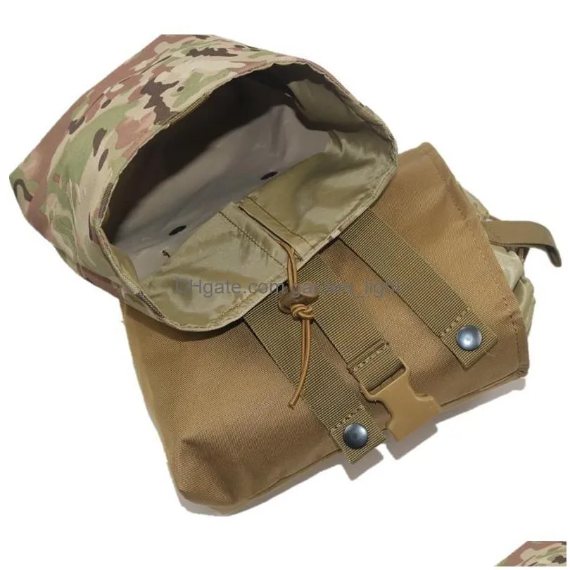 tactical folding recycling bages sundry storage bag molle accessory bag outdoor sports multifunctional small waist bags inventory