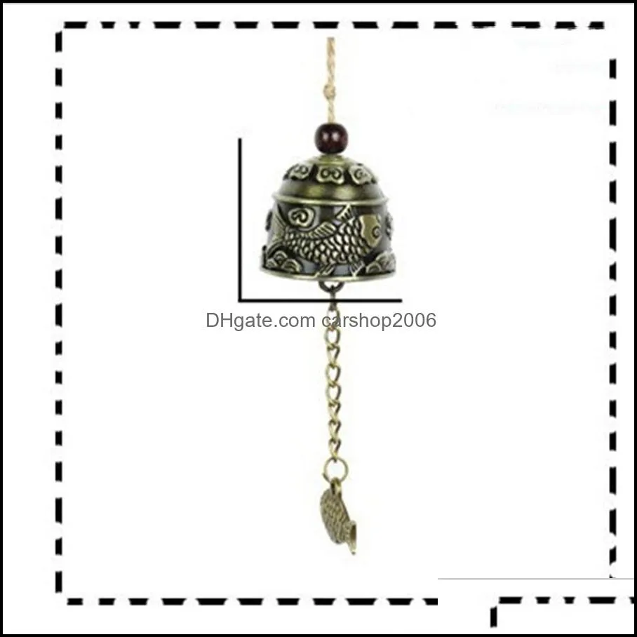 novelty items bell dragon pendant yunnan dongba metal wind chime creative home decoration