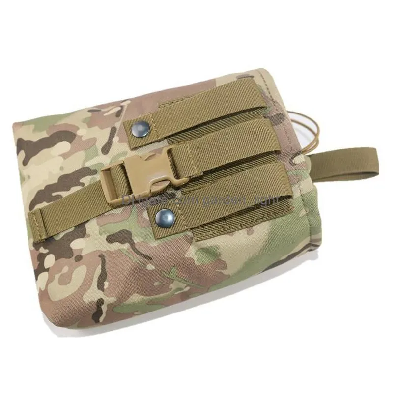 tactical folding recycling bages sundry storage bag molle accessory bag outdoor sports multifunctional small waist bags inventory