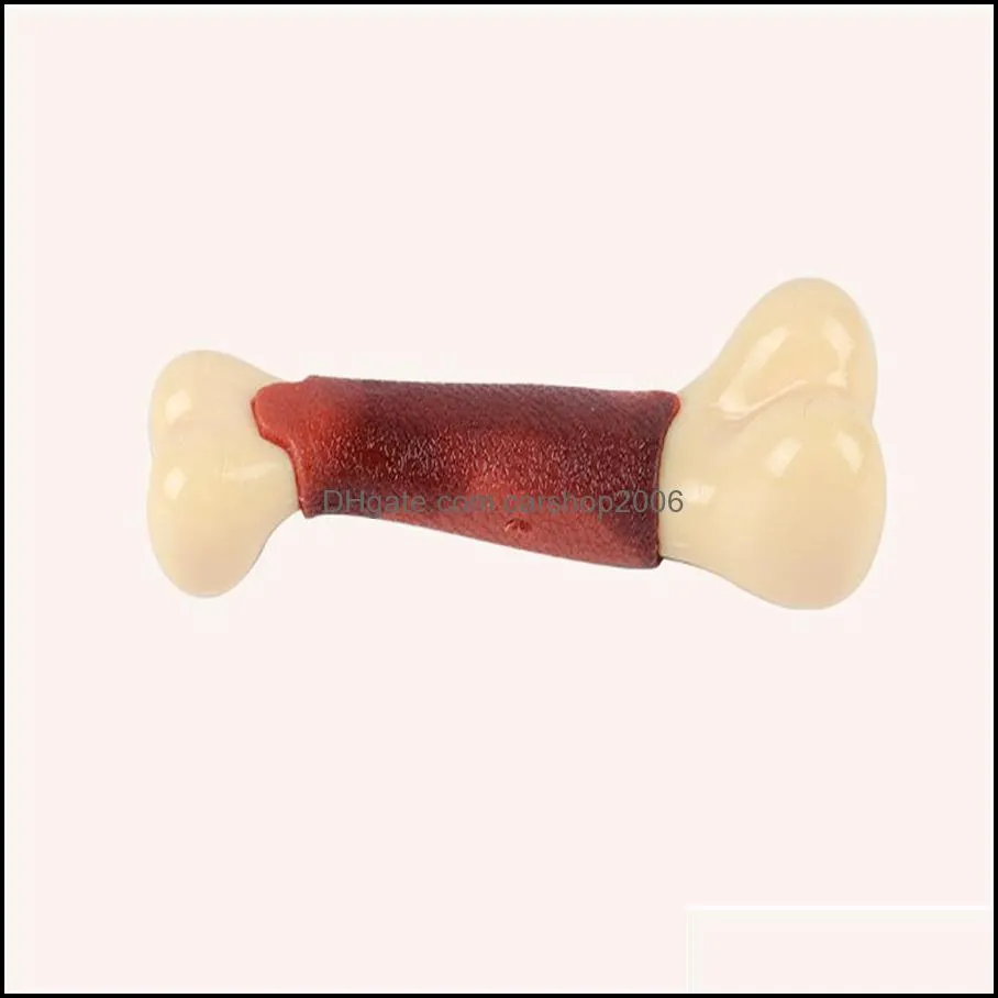  pet molar toy beef flavor simulation bone molar solid teeth wearresistant biteresistant dog
