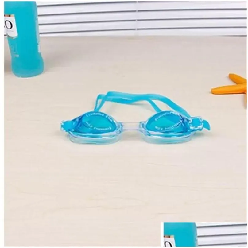 party favor children swimming goggles big box color mix girl boy eyeglasses waterproof fog proof swim pool glasses fit birthday party