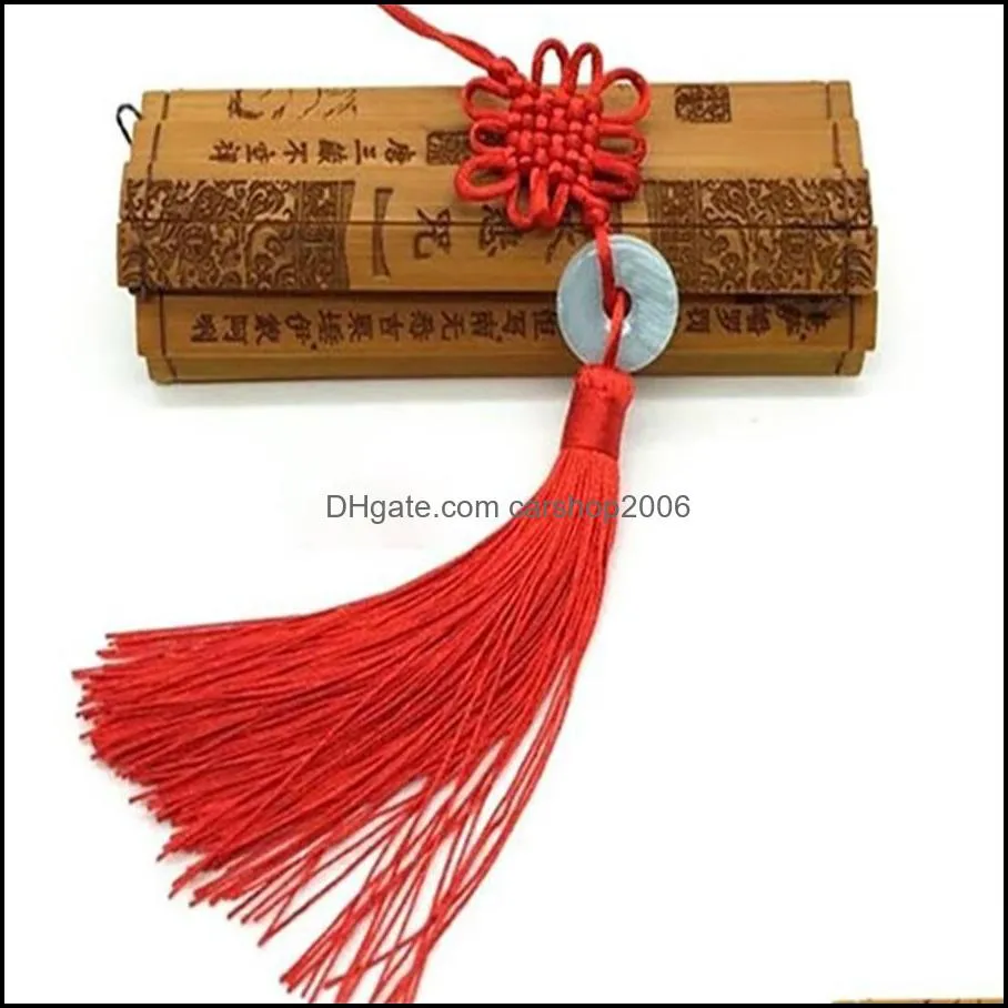 arts and crafts lucky cute chinese knot pretty emerald decoration diy braid craft ornament fashion interior decoration