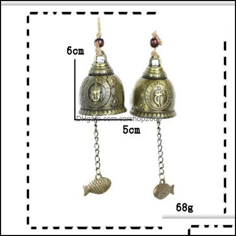 novelty items bell dragon pendant yunnan dongba metal wind chime creative home decoration