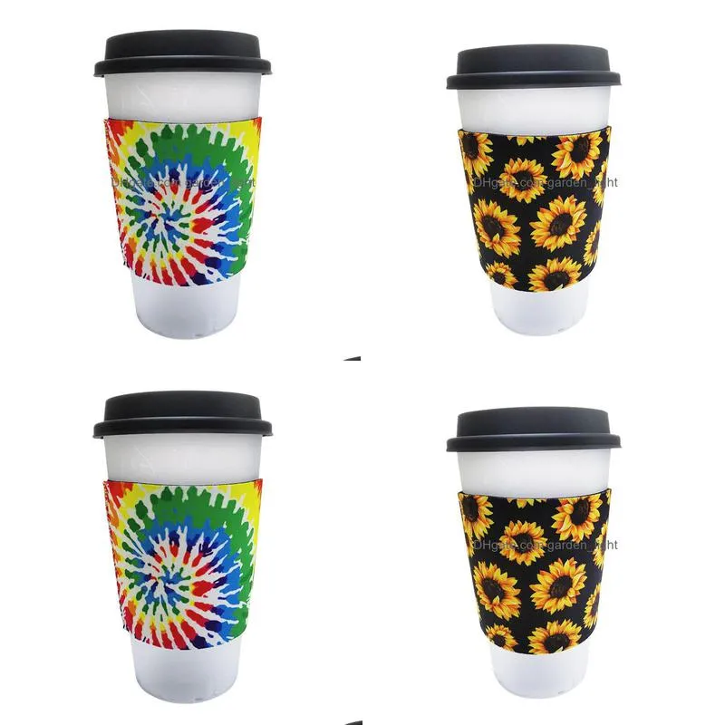 drinkware handle simple coffee cup holder portable antiscalding drink cups holder can be used repeatedly neoprene supports customization inventory