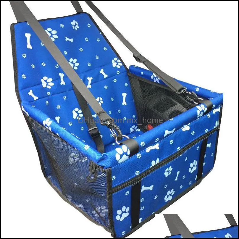 oxford waterproof dog car seat pet dog carrier pad safe carry house folding cat puppy bag travelling bag basket pet products