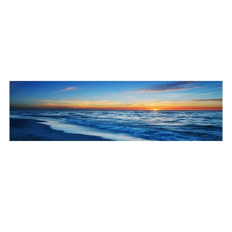 sea wave posters home decor sunset sunrise canvas painting wall art pictures for living room bedside landscape prints paintings