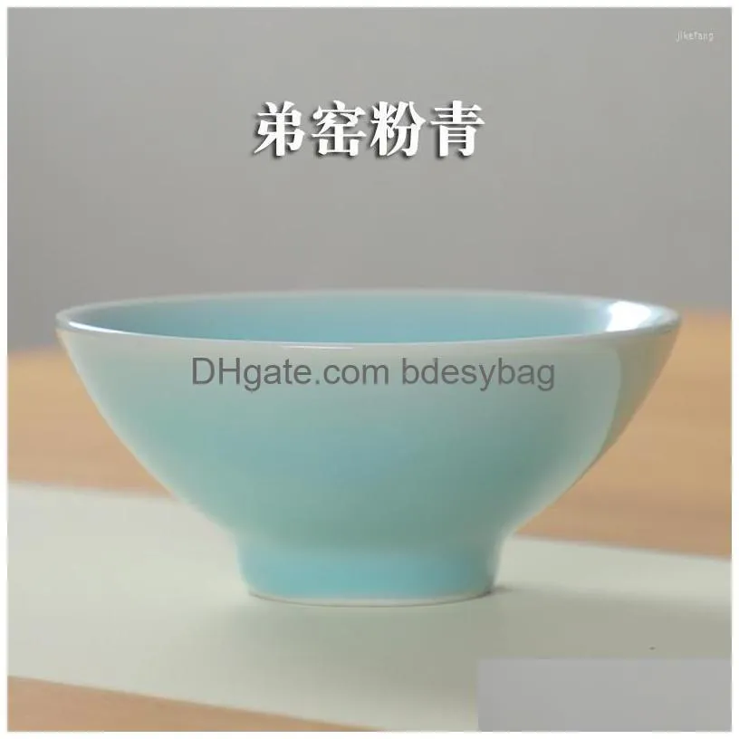 bowls whyou 280ml ceramic salad rice flowers chinese style kitchen tableware household restaurant soup noodle