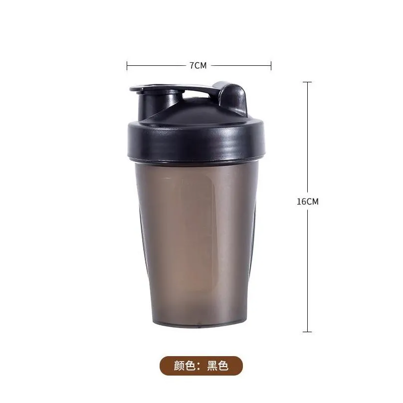 nutrition shake cup 400ml small capacity fitness cup protein milkshake meal replacementcup sports water cups
