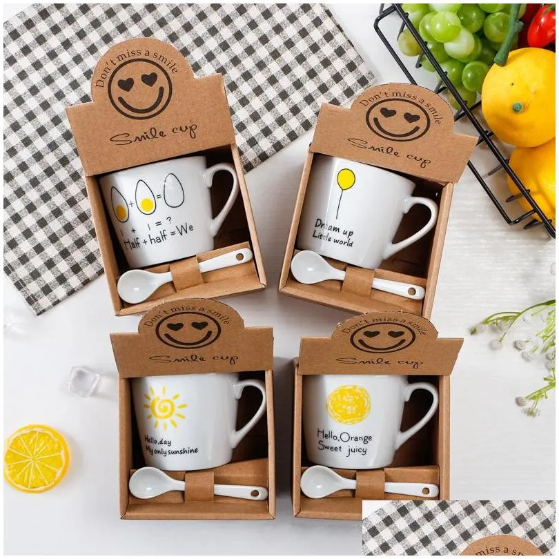 creative 200ml family ceramic mug milk coffee afternoon teacup breakfast tumbler muumi beautiful cups