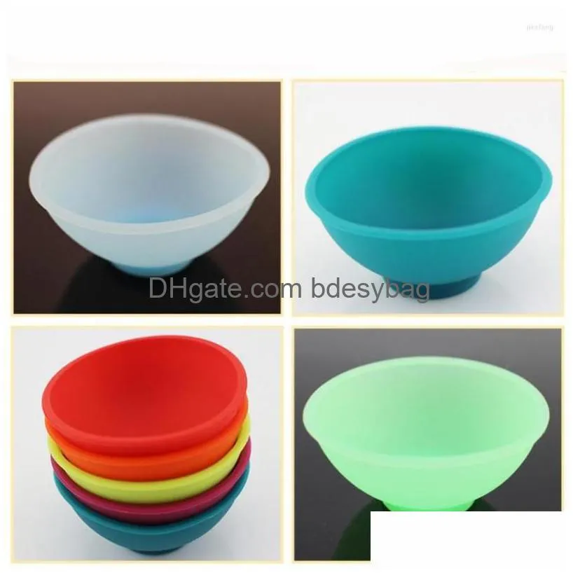 bowls silica gel mini bowl baby supplementary kitchen seasoning noodle supplies