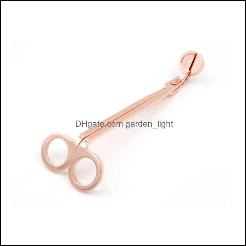 candle scissors wick trimmer 18cm stainless steel oil lamp trim scissor cutter tool rra12994