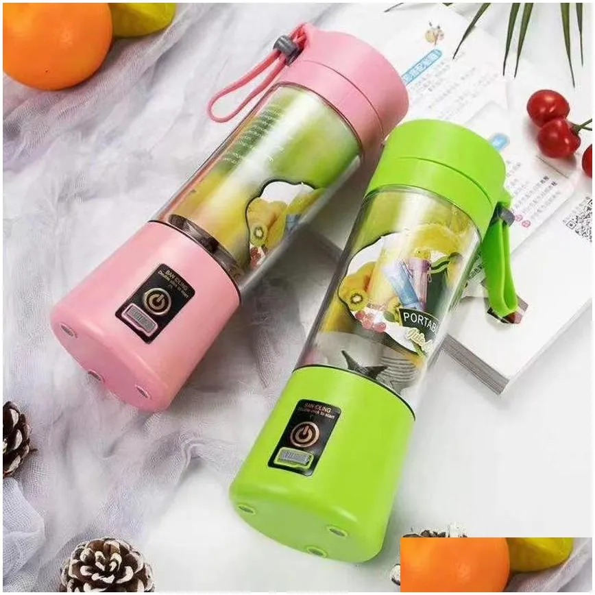 kitchen vegetable tools portable blender usb mixer electric juicer machine smoothie blenders mini food processor personal juice