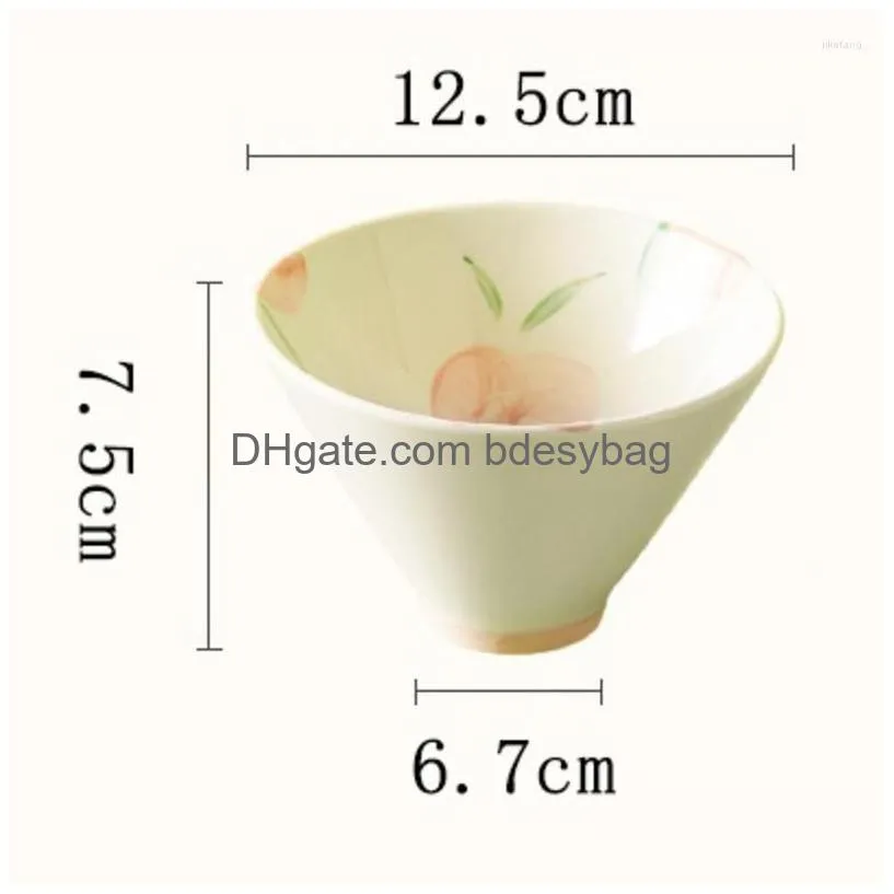 bowls japanese 5inch ceramic tableware rice soup bowl commercial hat home restaurant kitchen cute dinner ware 1pc