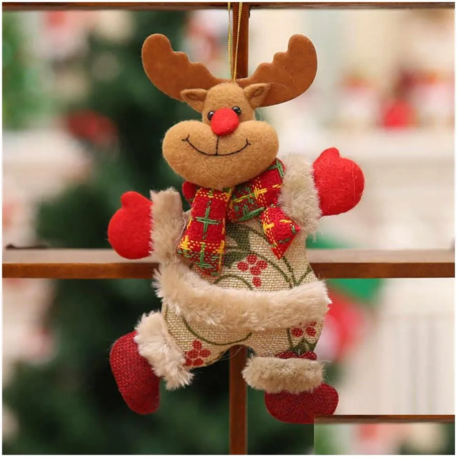 christmas christmas tree accessories puppet small hanging pendant