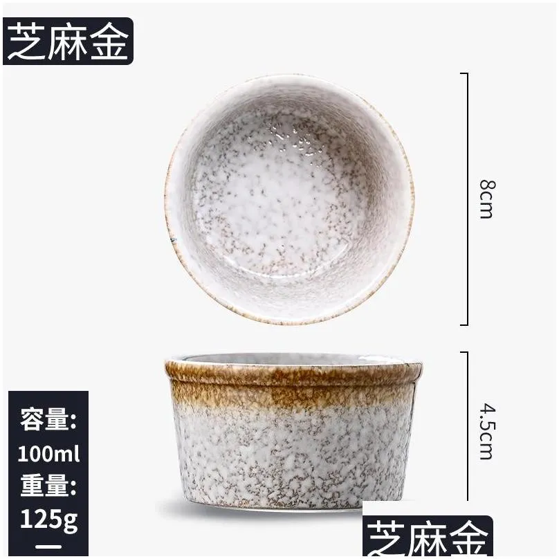 bowls baking pudding cup souffle dessert japanese ceramic tableware oven bowl steamed egg bowl